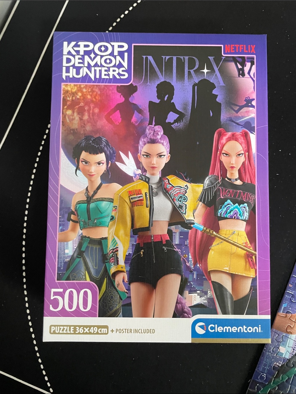KPOP Demon Hunters 500-Piece Puzzle - clementoni imported